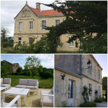 Chateau Bernon Maison D Hotes - Piscine Et Spa Queyrac 외부 사진