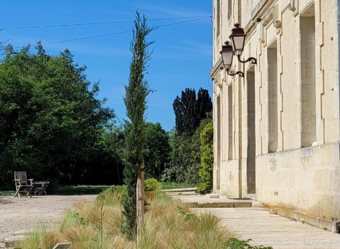 Queyrac Chateau Bernon Maison D Hotes - Piscine Et Spa B&B 외부 사진