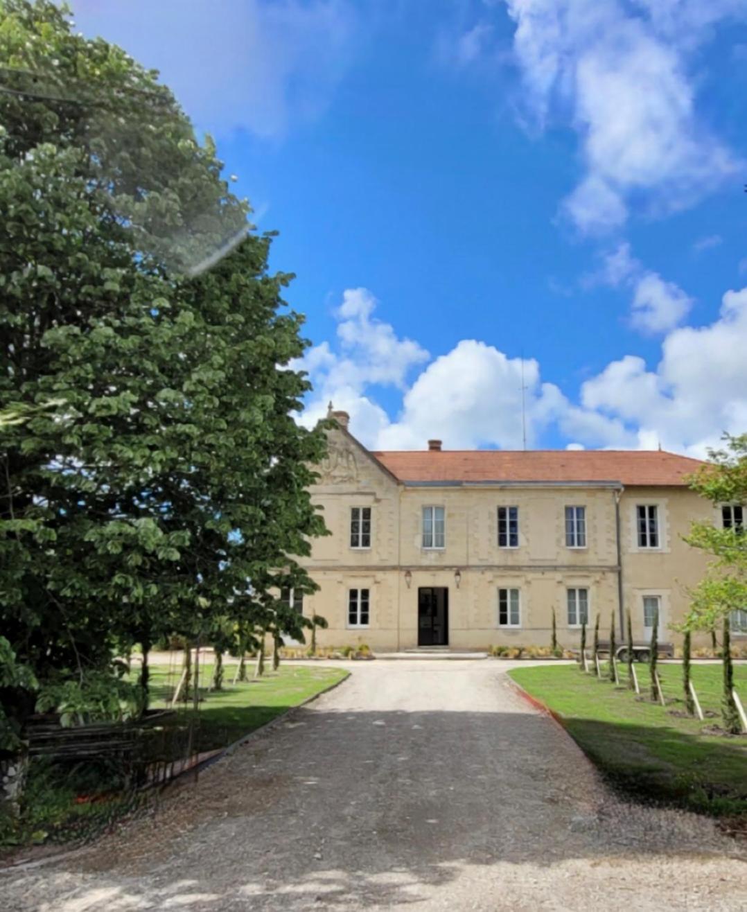 Queyrac Chateau Bernon Maison D Hotes - Piscine Et Spa B&B 외부 사진